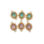 PRIMA - Miel Gemstone Charms 6pc 998158
